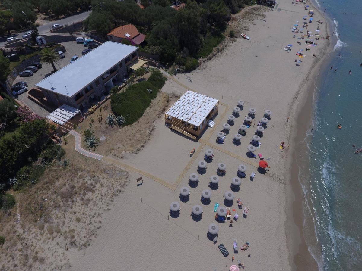 Residence Le Palme - Appartamenti Sul Mare - Spiaggia Tra Palinuro E Caprioli Pisciotta Ngoại thất bức ảnh